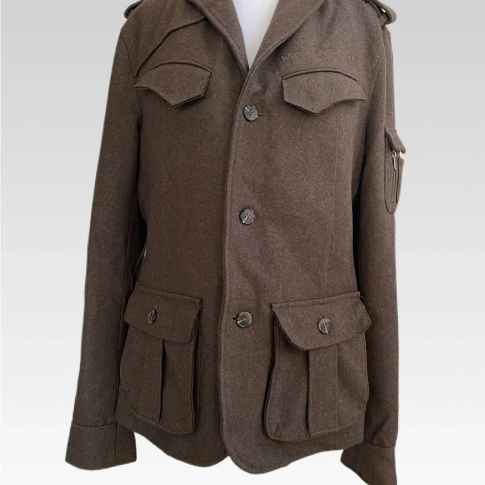 Men's Brown Military Style Jacket size 38